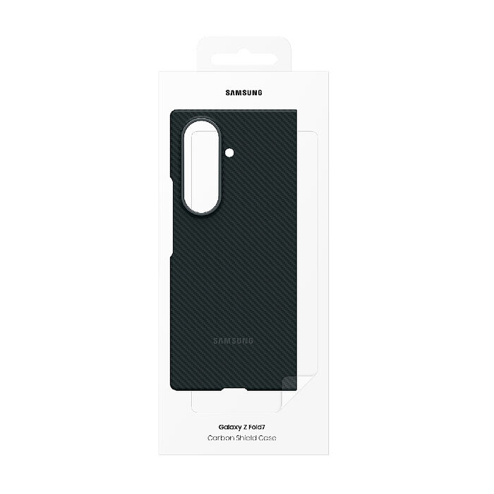 Samsung 三星 Galaxy Z Fold7 原廠碳纖維防摔保護殼 - 附保貼 (EF-XF966)