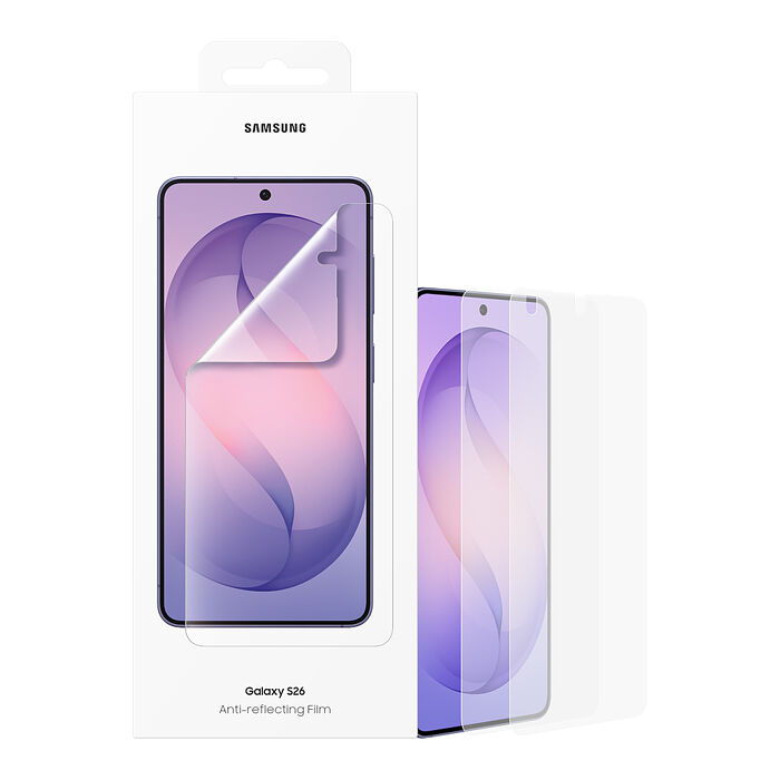 Samsung 三星 Galaxy S26 Ultra / S26+ / S26 原廠抗反光螢幕保護貼 -內附 2片保貼 (公司貨)