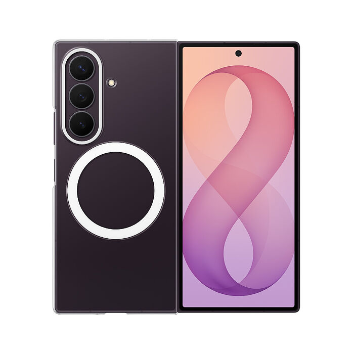 Samsung 三星 Galaxy Z Fold8 Ultra / Z Fold8 原廠透明磁吸保護殼 - 附保貼