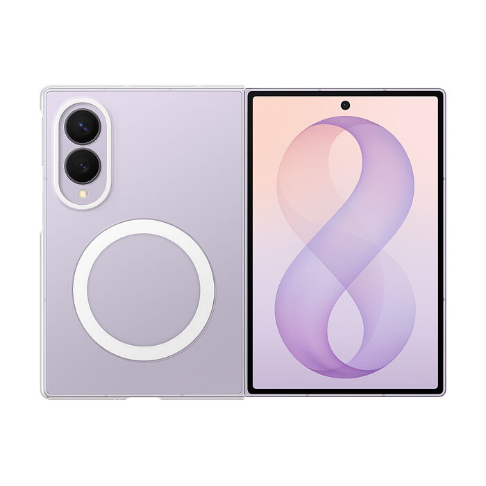 Samsung 三星 Galaxy Z Fold8 Ultra / Z Fold8 原廠透明磁吸保護殼 - 附保貼