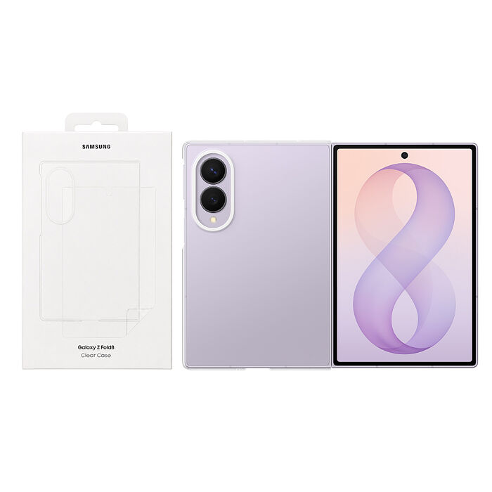 Samsung 三星 Galaxy Z Fold8 Ultra / Z Fold8 原廠透明保護殼 - 附保貼
