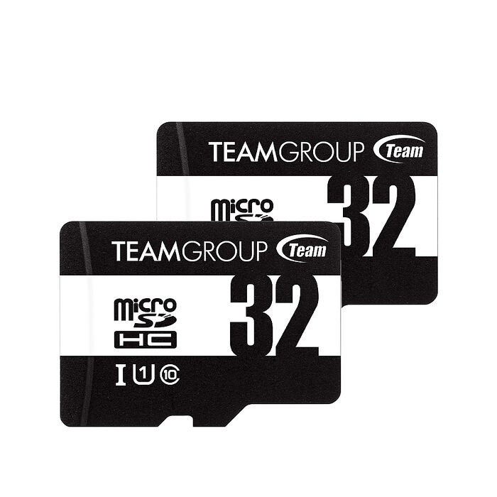 [二入組]Team 十銓 32GB microSDHC UHS-I U1 C10記憶卡 100MB/s(含轉卡)(搶購)