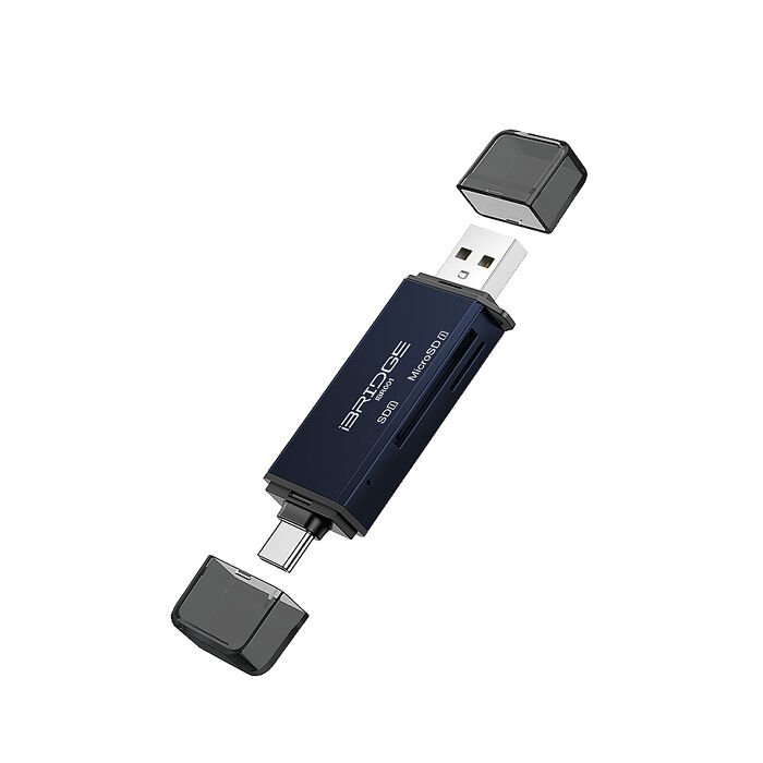 iBRIDGE Type-C+USB3.0多功能OTG讀卡機