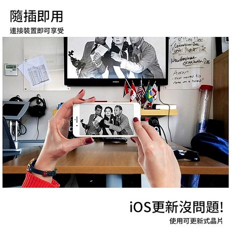 Lightning to HDMI 影音傳輸線-2米 For iPhone iPad(IOS版本更新沒問題)
