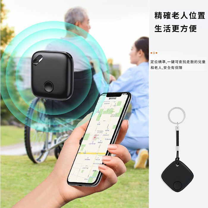 Songwin GT-100超薄迷你定位器 MFi認證 蘋果專用(寵物定位器/蘋果尋找追蹤器/追蹤器/防丟器)