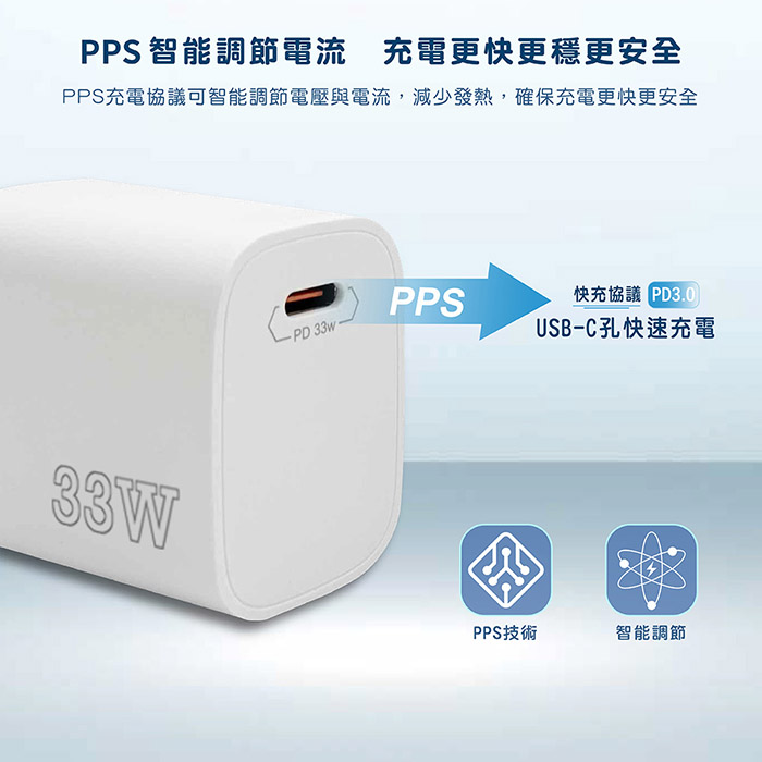 KooPin PD33W Type-C 手機快速充電器