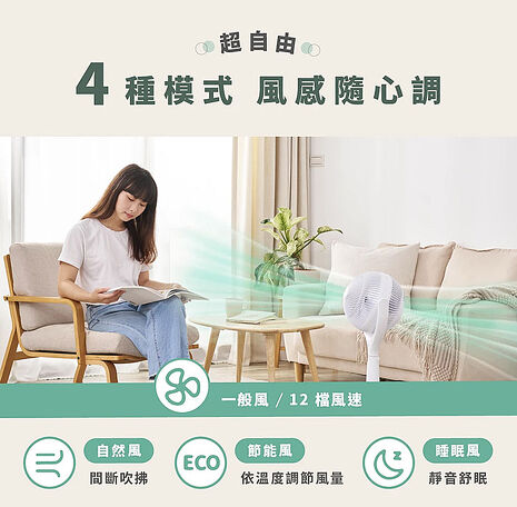 Meetech《雙風球》360° + 360° 雙面淨化循環扇 /風扇
