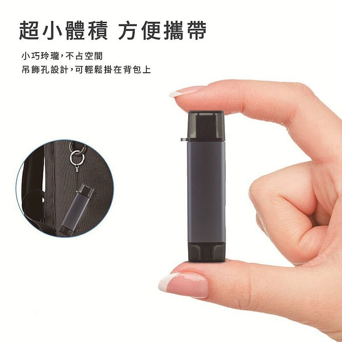 六合一OTG讀卡機 USB3.0(支援Windows/macOS/安卓/蘋果Type-c接口)