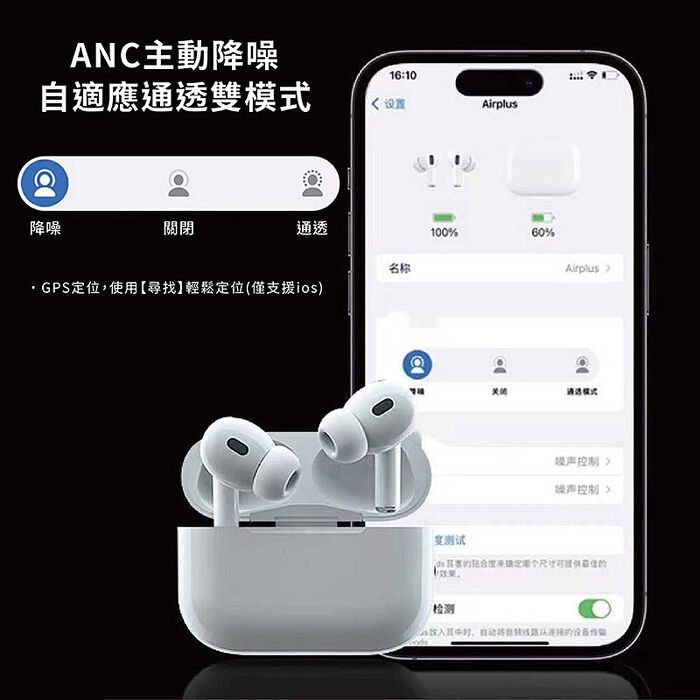 Songwin BASS ANC降噪 無線藍牙耳機(PH-BT3800)