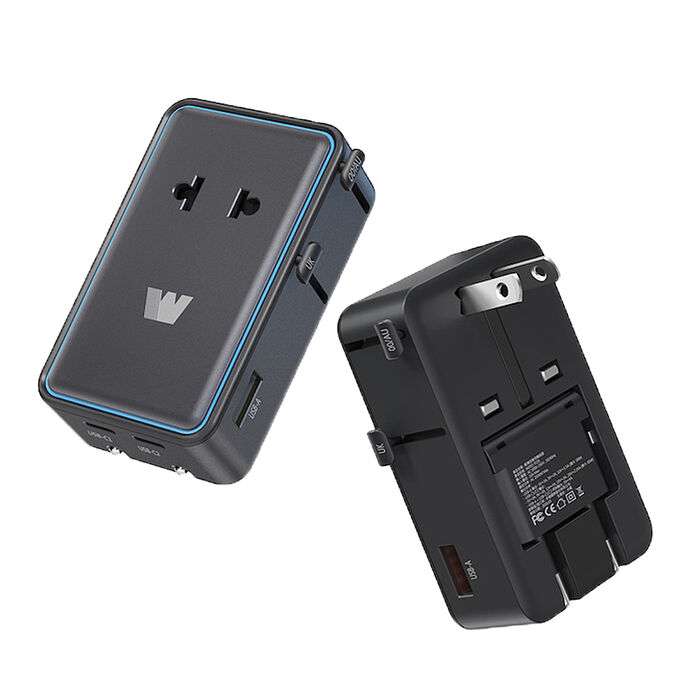 Wephone 輕薄型 PD45W 出國旅遊轉接頭(歐規/英規/澳規)