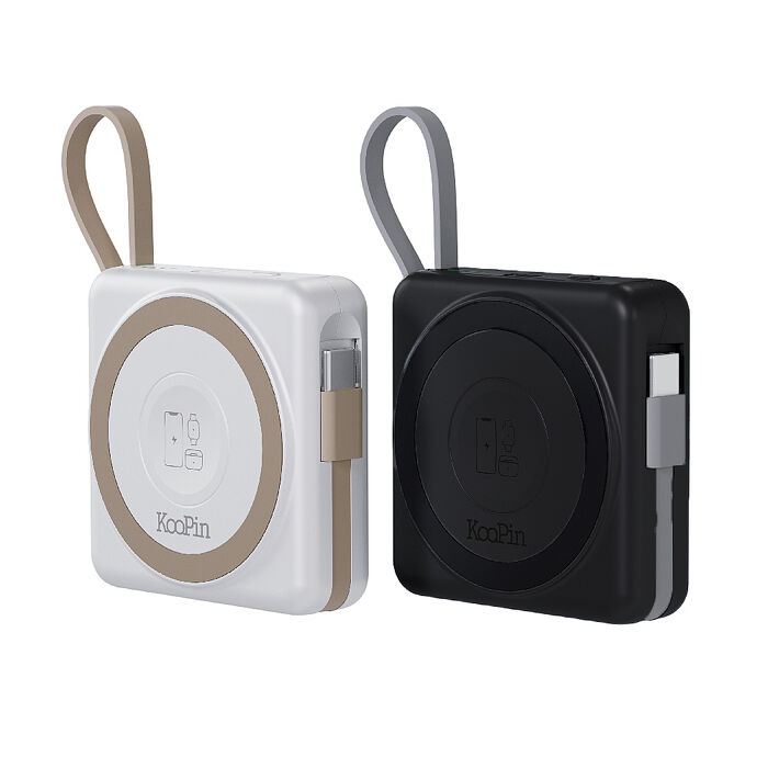 KooPin 台灣製造 5000mAh 固態行動電源(手機/手錶/耳機/磁吸/自帶線)