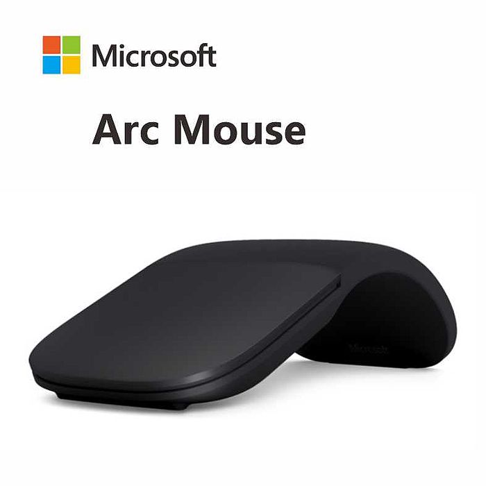 Microsoft  Arc 藍芽滑鼠 黑色