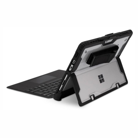 Surface Pro 手持防摔保護套(透明背板) 贈背帶