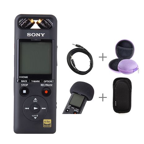 SONY 錄音筆 PCM-A10 專業錄音組合 高解析 內建16GB【邏思保固】