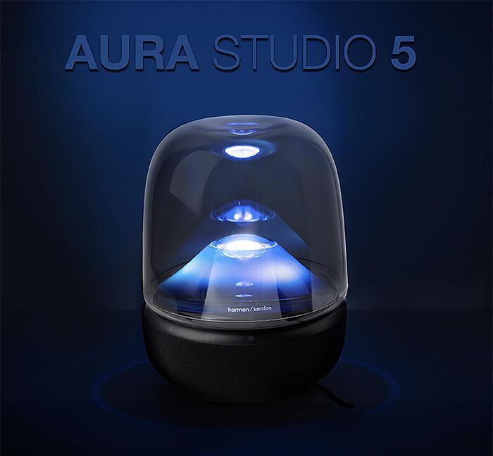 Harman Kardon 哈曼卡頓 藍牙喇叭 Aura Studio 5 五代 水母喇叭【上網登錄保固兩年】