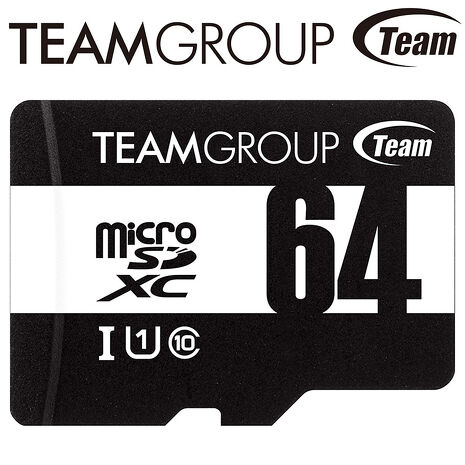 Team 十銓 64GB microSDXC TF U1 C10 記憶卡