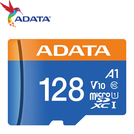 【限時免運】ADATA 威剛 128GB 100MB/s microSDXC TF UHS-I U1 A1 V10 記憶卡