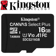 Kingston 金士頓 16GB 100MB/s microSDHC TF U1 C10 記憶卡 (SDCS2/16GB)