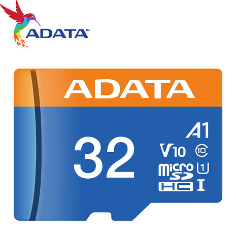 【限時免運】ADATA 威剛 32GB 100MB/s microSDHC TF UHS-I A1 V10 記憶卡