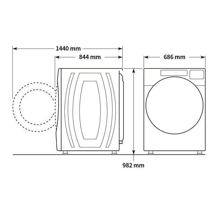 Whirlpool惠而浦 8TWFW8620HW Load & Go蒸氣洗滾筒洗衣機 17公斤