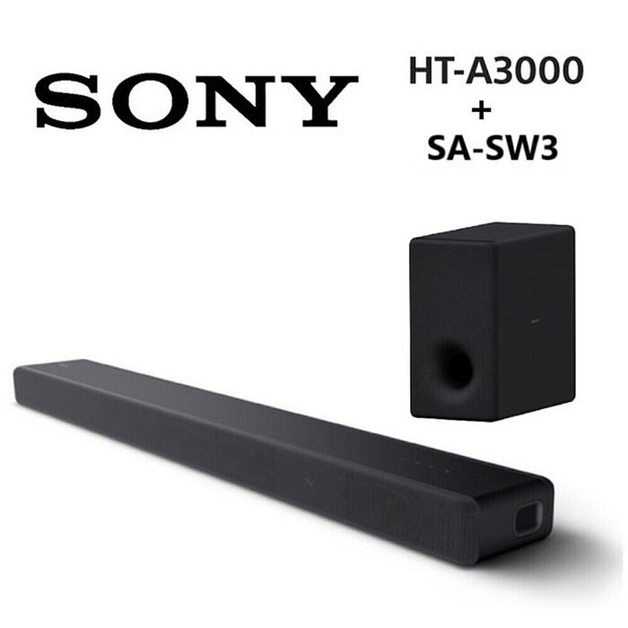 Sony 索尼 HT-A3000 3.1聲道 家庭劇院 A3000 聲霸 加 SA-SW3 重低音 組合 HT-A3000+SA-SW3(員購)