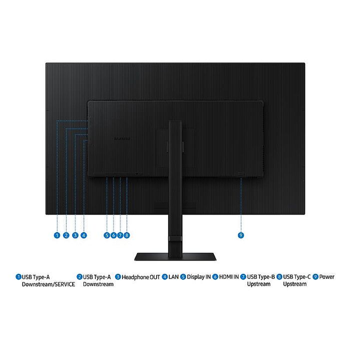 SAMSUNG 三星 S37D802UAC 37吋 ViewFinity S8 UHD 高解析度平面顯示器 S80UD