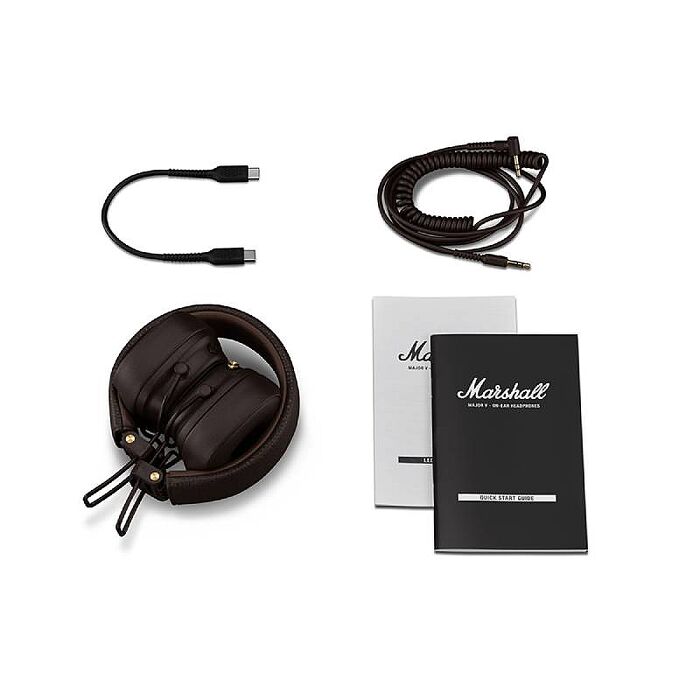 Marshall Major V 第五代 藍牙耳罩式耳機 復古棕 台灣公司貨