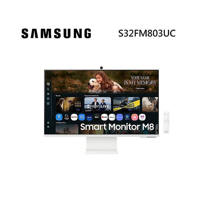 SAMSUNG 三星 S32FM803UC 32吋 智慧聯網螢幕 M8 M80F  Samsung Vision AI (2025)