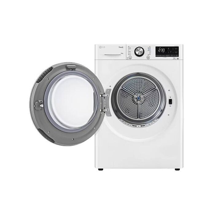 LG 樂金 WR-100VW 10公斤 雙變頻熱泵除濕乾衣 免曬衣乾衣機 冰瓷白