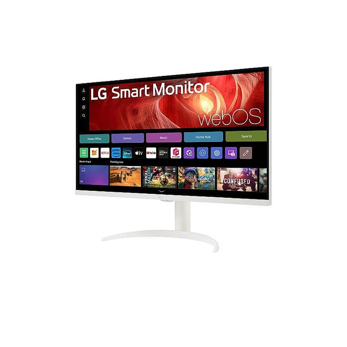 LG 樂金 32U731SA-W 31.5型 Smart Monitor 4K UHD IPS 高畫質智慧螢幕(搭載webOS/ 隨附智慧滑鼠遙控器)