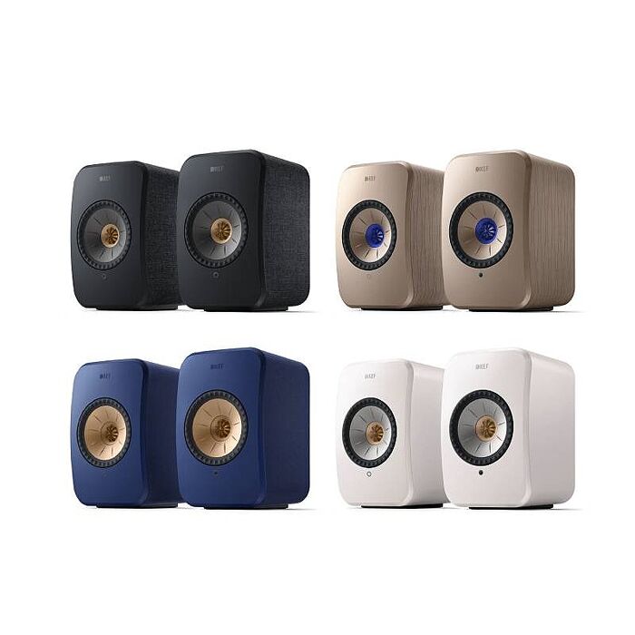 KEF LSX II 無線 HiFi 音響系統 支援多種無線串流功能 台灣公司貨