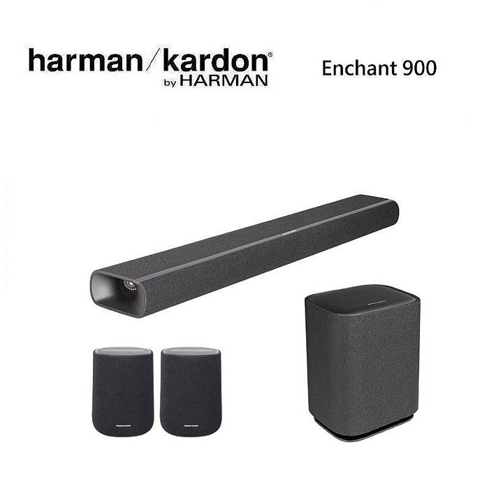 Harman Kardon 哈曼卡頓 Enchant 900+SUB+Speaker 家庭劇院組合 聲霸+重低音+後環繞 台灣公司貨