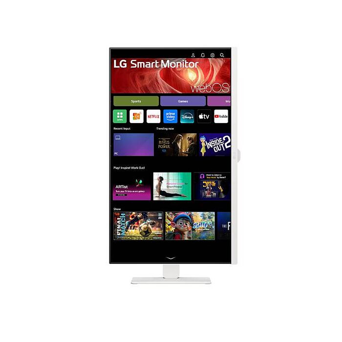 LG 樂金 27U730SA-W 27型 Smart Monitor 4K UHD IPS 高畫質智慧螢幕