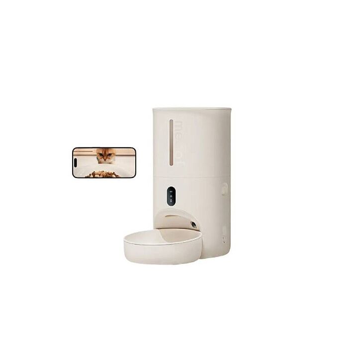 meoof 覓凹 蛋捲餵食器 寵物餵食器 - 視訊版 獨享碗 MSF202S