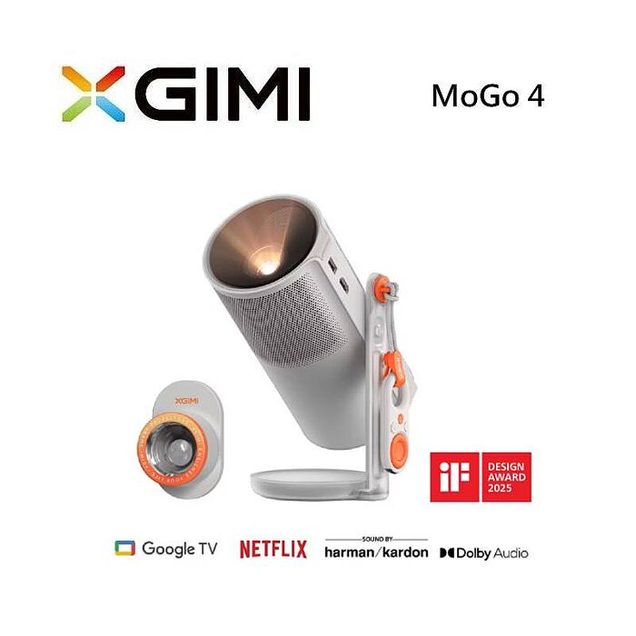 XGIMI 極米 MoGo 4 智慧投影機 Google TV 台灣公司貨