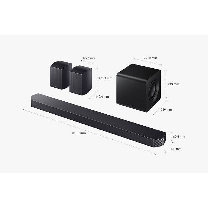 SAMSUNG 三星 HW-Q930F 9.1.4聲道 家庭劇院 聲霸 重低音 後環繞 台灣公司貨