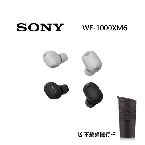 SONY 索尼 WF-1000XM6 真無線降噪耳機 1000XM6