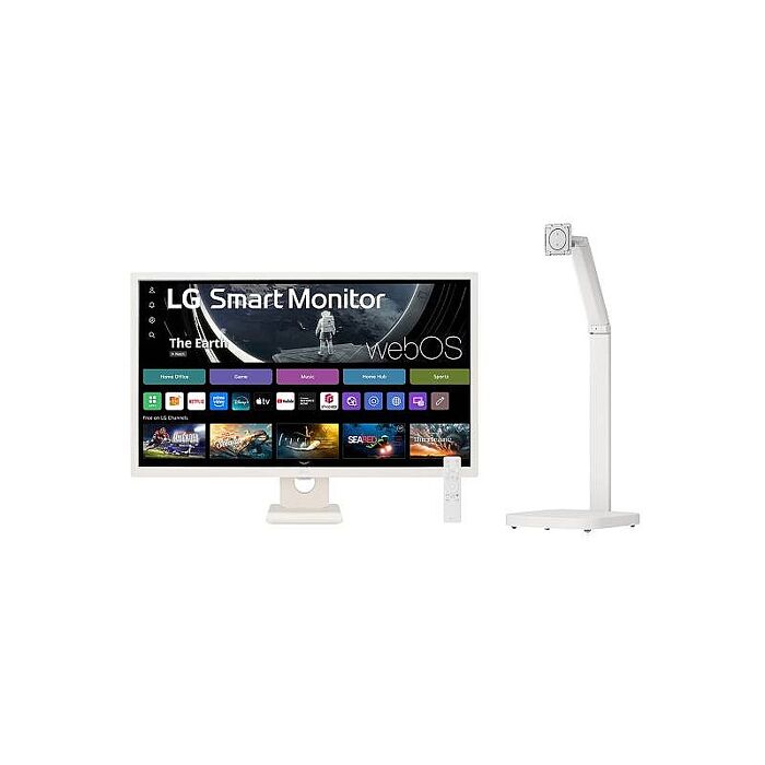 【送好禮】LG 樂金 32SR50FW.STA32F 32吋 Smart Monitor 斜槓機 Lite 32" 移動式智慧螢幕