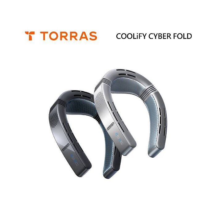 TORRAS 圖拉斯 COOLiFY Cyber Fold 旗艦AI智慧頸掛冷暖空調風扇 2026款