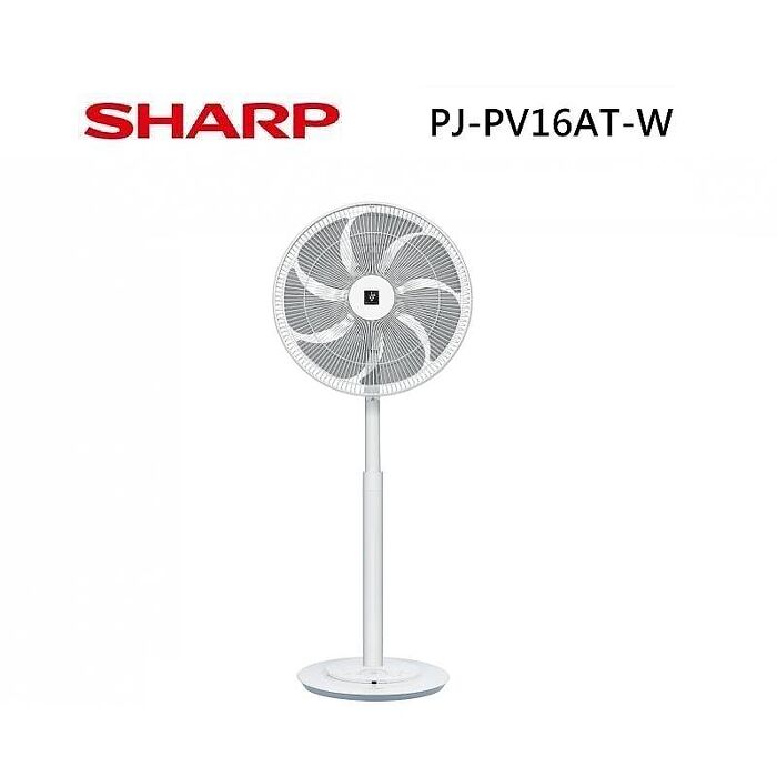 【618優惠】SHARP 夏普 PJ-PV16AT-W 16吋 自動除菌離子變頻DC電風扇