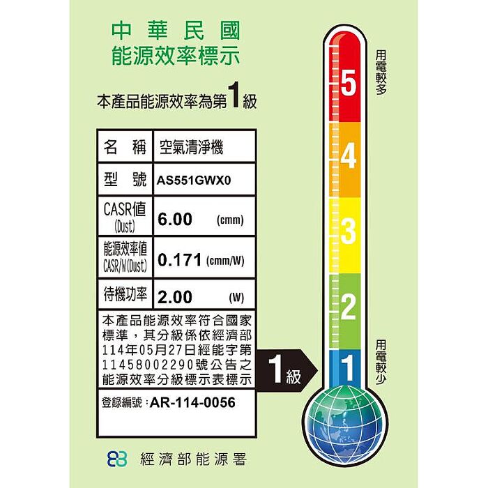 LG 樂金 AS551GWX0 PuriCare™ AeroBooster 空氣清淨機 專業版 適用15坪