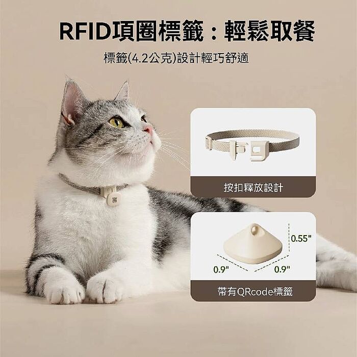 (預購8月到)PETLIBRO RFID 專寵自動餵食器 PLAF301