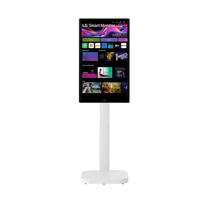 LG 樂金 32U889SA-W 32吋 Smart Monitor Swing 斜槓機 移動式智慧螢幕 (4K/可觸控)