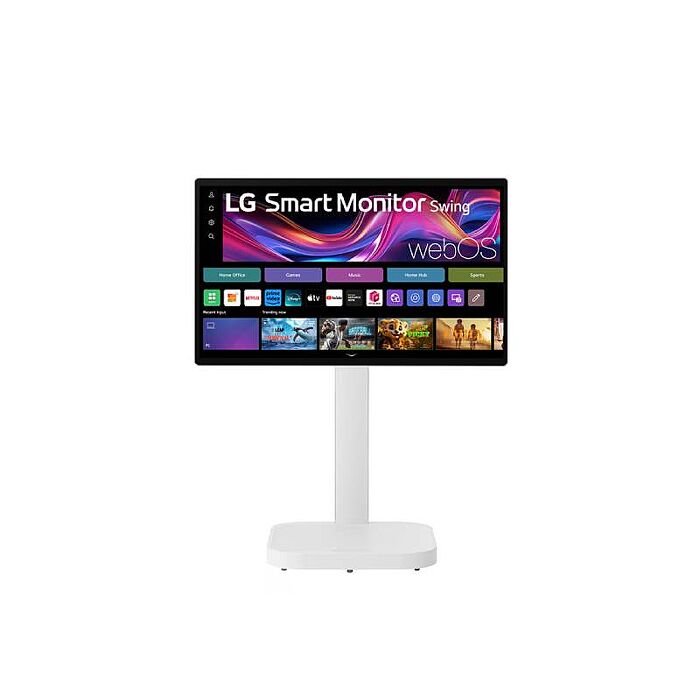 LG 樂金 32U889SA-W 32吋 Smart Monitor Swing 斜槓機 移動式智慧螢幕 (4K/可觸控)