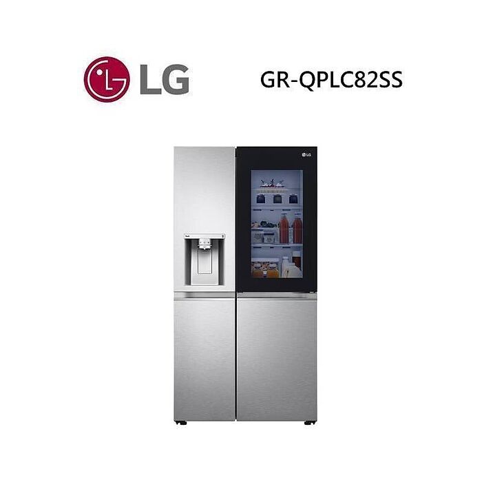 LG 樂金 GR-QPLC82SS 734公升 InstaView敲敲看門中門冰球對開冰箱 星月銀【限時結帳享優惠】