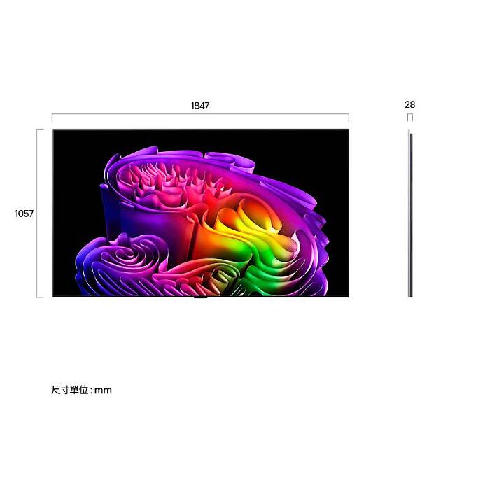 LG 樂金 OLED83G6PTA 83吋 OLED evo AI 4K 智慧顯示器 G6 零間隙藝廊系列 含壁掛尊榮安裝