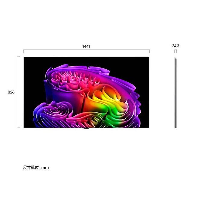 LG 樂金 OLED65G6PTA 65吋 OLED evo AI 4K 智慧顯示器 G6 零間隙藝廊系列 含壁掛尊榮安裝