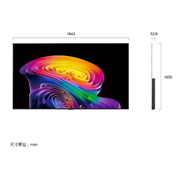 LG 樂金 OLED83C6PTA 83吋 OLED evo AI 4K 智慧顯示器 C6 極緻系列 含尊榮安裝
