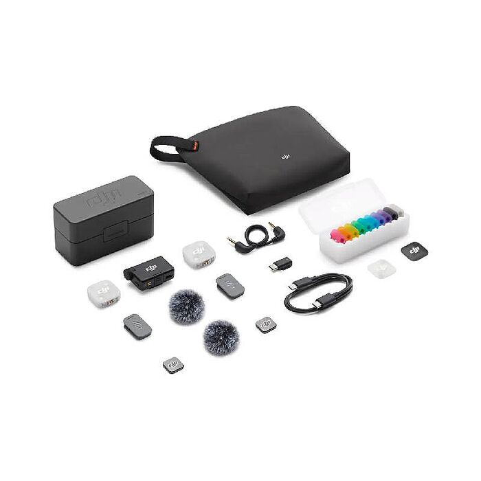 DJI 大疆 Mic Mini 2 無線麥克風 (1v2) 兩發一收 含充電盒