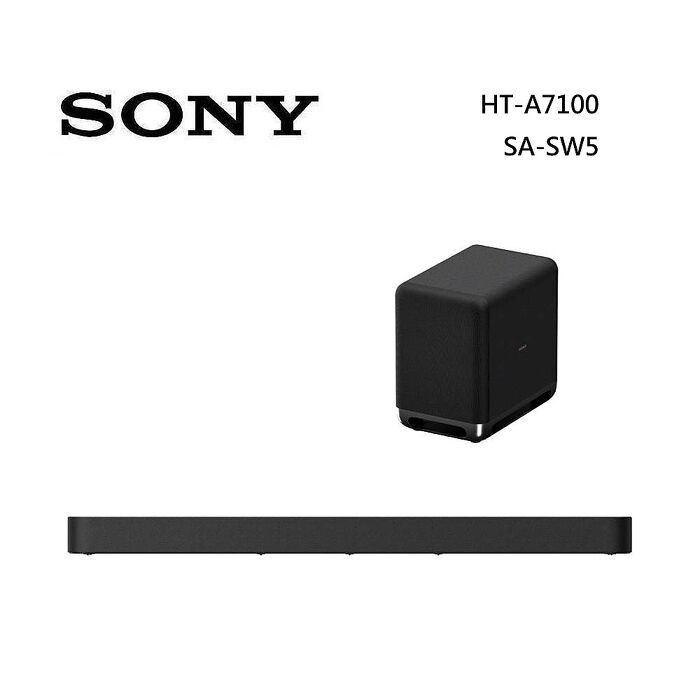 Sony 索尼 HT-A7100 9聲道 家庭劇院 A7100 聲霸 加 SA-SW5 重低音 組合 HT-A7100+SA-SW5